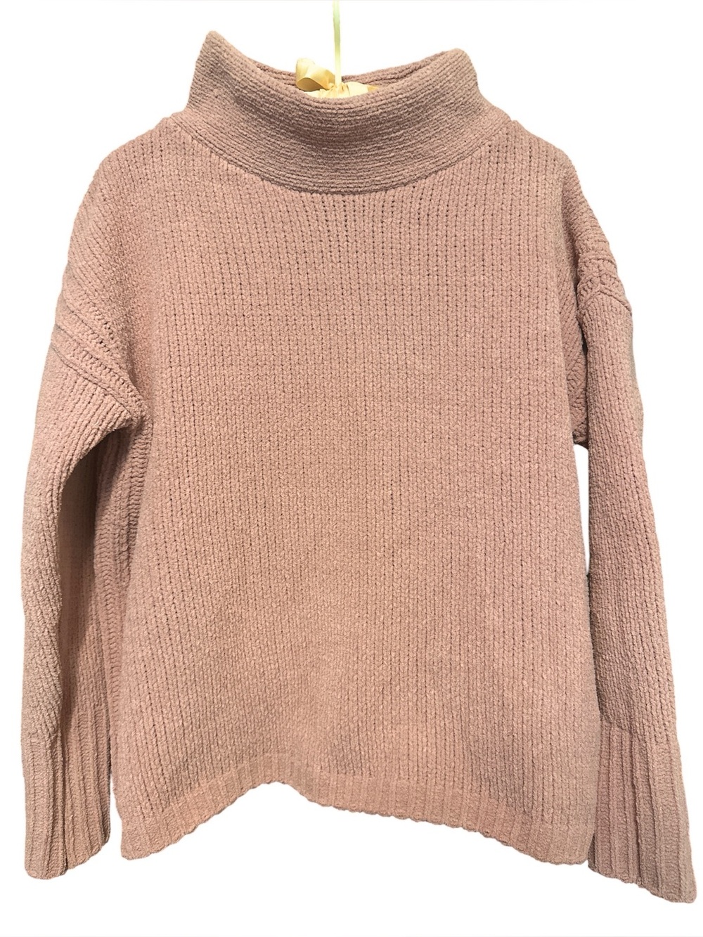 Philosophy Blush High Neck Ribbed Knit Sweater SZ 2